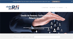 Desktop Screenshot of ecxclubedorh.com.br