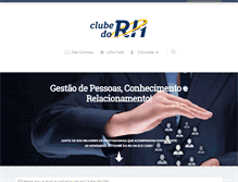Tablet Screenshot of ecxclubedorh.com.br